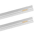 Powertec 2pk 18" Machinist Anodized Aluminum Straight Edge For Surface Warp New. Fixed Price $61.88.