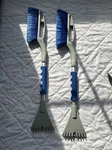 New Michelin Heavy Duty 25" Snow Brush With Ice Scraper Blue Pack Of 2. Fixed Price $15.00.