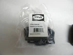 9 Packs Cosmas 18650-fb Flat Black Partial Wrap Hinge Overlay. Fixed Price $23.95.