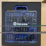 Facoow 55pcs Impact Nut Driver Set Magnetic, Sae&metric Drivers, Deep. Fixed Price $40.50.