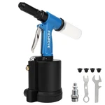 Fichfoye Heavy Duty Pneumatic Rivet Gun, 3500 Lbf Gun Set- 3/32", 1/8",.... Fixed Price $88.99.