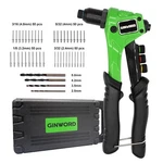 Rivet Gun, Pop Gun,rivet Gun Kit, 200pcs Rivets And 4 Drill Bits, Heavy.... Fixed Price $34.32.