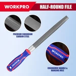 Metal File Set 3 Pcs 8" High Carbon Steel Flat Round Half-round Files Wood. Fixed Price $24.75.