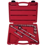 K Tool 23000 - 16pc 1/2" Dr. 6pt Fractional Socket Set. Fixed Price $77.03.