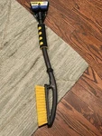 New Rain-x 26 Ergo Car Snow Brush With Ice Scraper Tool Combo Black & Yellow. Fixed Price $7.00.