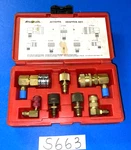 Blue-point Tools Air Conditioning Adaptor Set Act600a. Fixed Price $115.00.