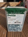 Dottie 1/2 Inch Zinc-plated Lock Washers Lw12 Lot Of 95 Nos. Fixed Price $12.73.