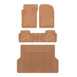 Motor Trend Flextough Advanced Heavy Duty Beige Rubber Car Floor Mats & Cargo.... Fixed Price $78.74.