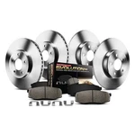 Powerstop Koe1142 Brake Kit For Lexus Es330 2004-2006 Front Rear. Fixed Price $242.14.