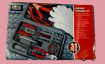 Think Tank Technology 31-piece Roadside Emergency Car Kit Jumper Cables & Tools. Fixed Price $9.00.