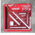 Milwaukee Mlsq070p 7" Rafter & 4-1/2" Trim Square Set, Plastic, Scribe Notches. Fixed Price $19.95.