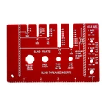 Pop Rivet And Blind Threaded Nut Gauge (bcp676). Fixed Price $15.77.