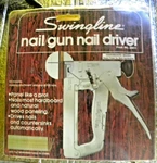 Swingline Nail Gun Driver Manual Non-electric Prod No 30011 With Case. Fixed Price $65.50.