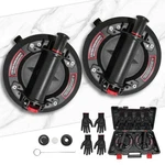 Glass Suction Cups,8" Heavy Duty Cups,2 Pack 880 Lbs Load Capacity,he.... Fixed Price $42.27.