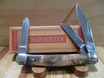 New Rough Ryder Wood Handle Stockman Folding Pocketknife - Rr261. Fixed Price $16.99.