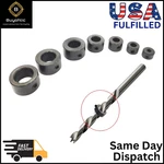 7pc Drill Stopper Collar Set Metric & Imperial W/ Allen Wrench Screws. Fixed Price $11.39.
