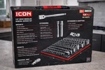 Icon 3/8 In. Drive Sae And Metric Modular General Service Socket Set, 54-piece. Fixed Price $125.00.