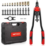 Wetols 16" Rivet Nut Tool Kit 11 Mandrels 110pcs Rivnut Gun Heavy Duty We-889. Fixed Price $139.99.