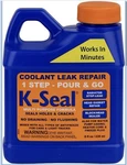 K-seal Multi-purpose One Step Permanent Coolant Leak Repair, 8oz Pour And Go. Fixed Price $17.54.