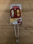 Good Cook 25888 10 Red/silver Stainless Steel Kitchen Tongs New. Fixed Price $16.49.