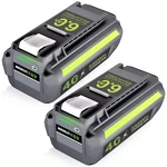 2 Pack For Ryobi 40v 6.0ah Battery High Capacity Lithium Ion Op4080a Op4012a New. Fixed Price $77.98.