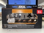 New Sealed Skil 91006 6pc 1/4'' Collet Router Bit Set A6. Fixed Price $19.99.