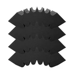 Acoustic Foam Panels, 4 Pack 16.5 X 6.3 12 Inches, Adhesive High Density Sound. Fixed Price $65.30.