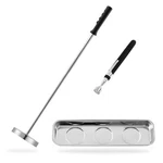 Rechabite 3pcs Magnetic Sweeper Telescoping Pickup Tool, 35lb Screws Parts Fi.... Fixed Price $34.98.