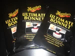 Meguiars 3 Pack Ultimate Bonnet 8 Da Swirl Remover Nip 3pack Car & Boat Buffing. Fixed Price $9.95.