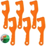 Bivethoi 6pcs 5 Gallon Bucket Lid Opener Wrench, 8.03 X 2.28 Inches, Orange. Fixed Price $16.48.