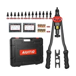 Aiuitio 16" Rivet Nut Tool, Rivnut Tool Kit With 13 Metric And Sae Mandrels, .... Fixed Price $75.44.
