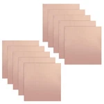 10pcs 6" X Copper Foil Sheet, 5.91 Mil (0.006" Thick) Tape Wit.... Fixed Price $31.67.