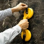Auto Double Suction Cup Glass Clamp Moving Mover Handle Handling Cups Lift Tool. Fixed Price $30.63.