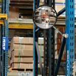 Global Industrial Round Glass Convex Mirror, Indoor 12" Dia., 160 Viewing Angle. Fixed Price $34.00.