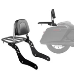 Vevor Motorcycle Backrest Sissy Bar Luggage Rack Compatible Honda Rebel Cmx. Fixed Price $114.91.