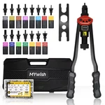 Mywish 16 Rivet Nut Tool Kit Nutserts Rivnut Hand Set With 15pcs Metric And. Fixed Price $146.25.