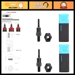 Rivet Nut Gun Mandrel & Nose Pieces Set - Sae 10-24, 2 Pack, Durable Tool Access. Fixed Price $23.39.