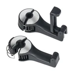 Toovren Upgraded 2 Pack Car Headrest Hidden Hook In 1 Seat Hooks With P.... Fixed Price $15.63.