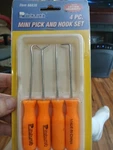 Pittsburgh Mini Pick And Hook Set. 4-pc Orange Color .new. Fixed Price $9.00.