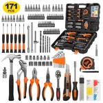 Cshidworld 171-piece Socket Wrench Tool Set 1/4in Ratchet W Case. Fixed Price $62.99.