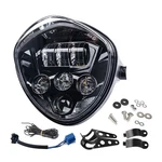 7inch Led Motorcycle Headlight Hi Lo Beam White&red Drl With Universal Motorc.... Fixed Price $122.03.