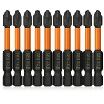 Saipe 10pcs Magnetic Pz2 Pozi Screwdriver Bit Set Quick Release 10pcs/50mm. Fixed Price $11.88.