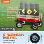 Solid Pu Run-flat Tire Wheel, 10", 2-pack, 180 Lbs Dynamic Load, Various Carts. Fixed Price $28.97.