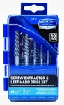 Century Drill & Tool Co. Inc., 10pc High Speed Steel Spiral Screw Extractor. Fixed Price $29.99.