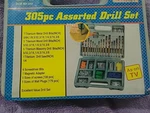 Generation 305 Piece Assorted Drill, Driver Set With Carrying Case New Open Pkg. Fixed Price $29.75.
