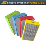 Powertec 71907 Diamond Hand Polishing Pad Assorted Grits 60, 100, 200 & 400. Fixed Price $49.99.
