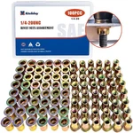 Rivet Nut, Ktehloy 100pcs 1/4"-20unc Carbon 1/4"-20 - 100 Pcs, Multicolored. Fixed Price $10.51.