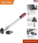 Breaker Bar Chrome Vanadium Steel 24.5 Inch Long Flex Head Ratchet. Fixed Price $79.51.