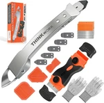 Thinkwork Caulking Tool Kit, 4 In 1 Caulk Remover Tool, Stainless Silver-2. Fixed Price $33.35.