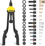 16 Rivet Nut Tool, Hand Tool With 13 Metric And Sae Mandrels, 130pcs. Fixed Price $72.99.